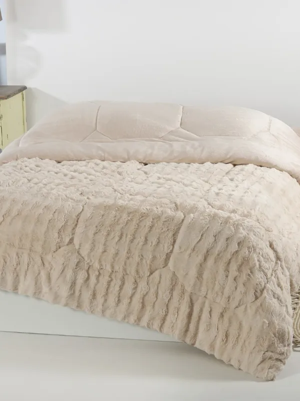 Προϊόν Κουβερτοπάπλωμα burble (240cm x 260cm) cream Εικόνα