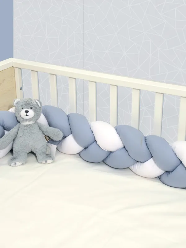 Προϊόν Πλεξούδα τριπλή βαμβακερή 20X200  με ειδική εσωτερική επένδυση Design 3170 Oliver Baby Εικόνα