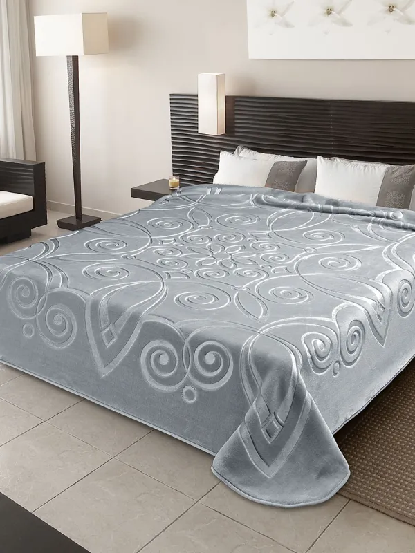 Προϊόν ΚΟΥΒΕΡΤΑ ΙΣΠΑΝΙΑΣ ΥΠΕΡΔΙΠΛΗ 220Χ240 BELPLA  STER 516 GREY(51) Εικόνα