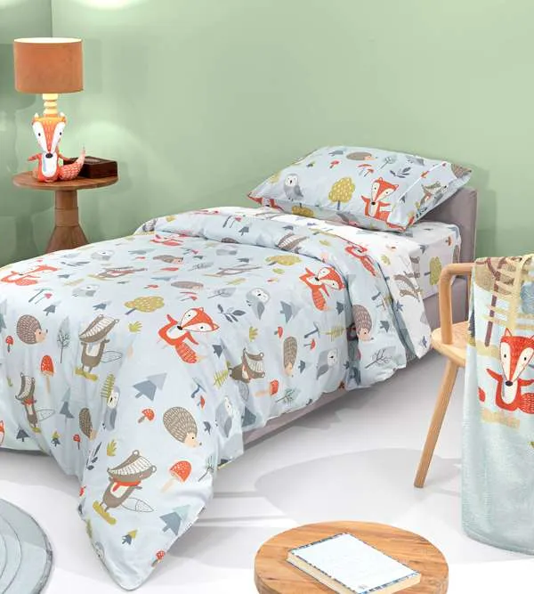 Προϊόν Σετ 3τμχ. Παιδικά Σεντόνια Timber Mint Εικόνα