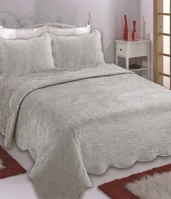 Προϊόν ΚΟΥΒΕΡΛΙ SUPERSOFT NX2212 (220cm x 240cm + 2 x 50cm x 70cm ) LIGHT GREY Εικόνα