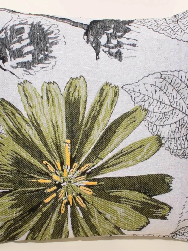 Προϊόν ΜΑΞΙΛΑΡΟΘΗΚΗ (45cm x 45cm) FLOWER GREEN Εικόνα