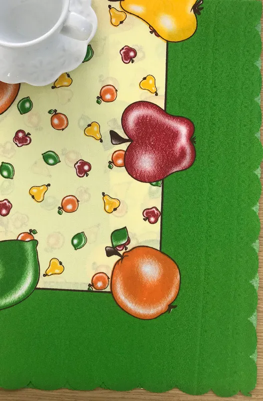 Προϊόν τραπεζομάντηλα 220 ( 150cm ροτόντα) πράσινο Εικόνα