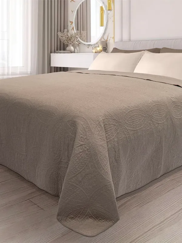 Προϊόν LINO ΚΟΥΒΕΡΛΙ LIGERO MOCCA 220X240 Εικόνα