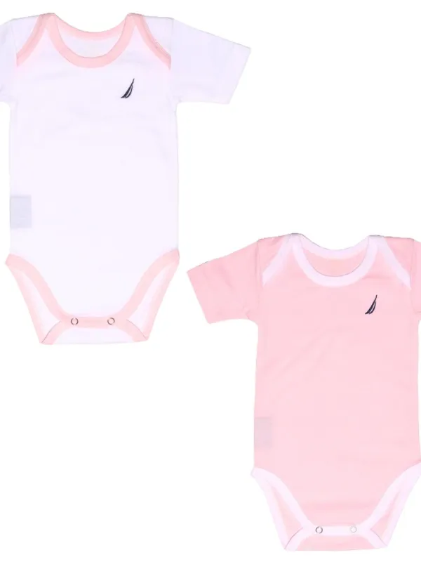 Προϊόν Εσώρουχα Σετ 2 τεμ. 80 cm Κοντό Μανίκι Ροζ 100% Βαμβάκι Jersey Εικόνα