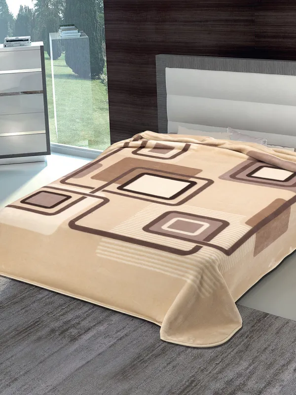 Προϊόν ΚΟΥΒΕΡΤΑ ΙΣΠΑΝΙΑΣ ΥΠΕΡΔΙΠΛΗ 220Χ240 BELPLA STER 271 BEIGE Εικόνα