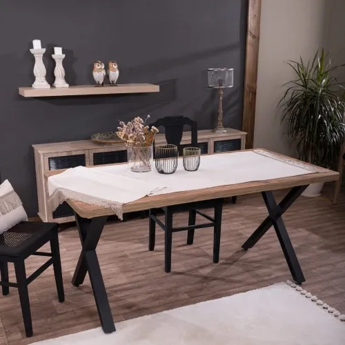 Προϊόν Τραβέρσα (Sari) Velvet 01 - 65 x 200 cm Εικόνα