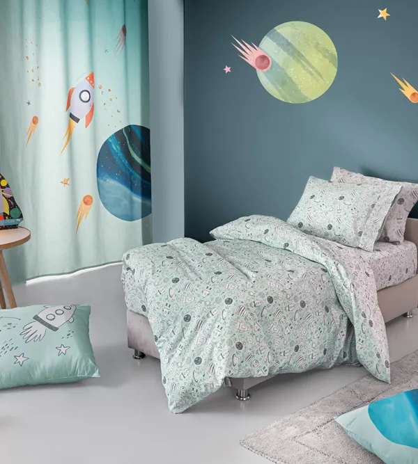 Προϊόν Σετ 3τμχ. Παιδικά Σεντόνια Cosmic  Εικόνα