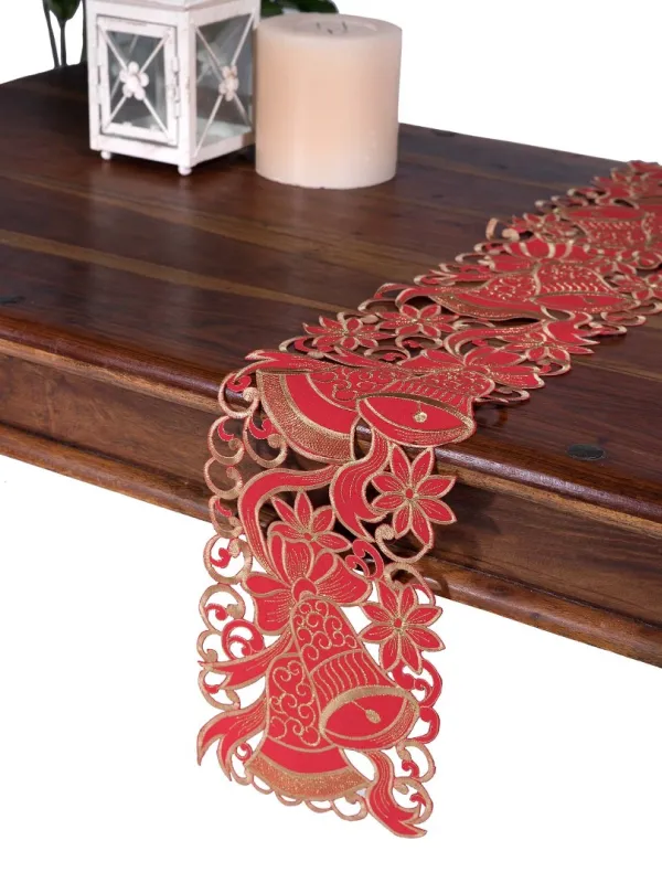 Προϊόν χριστουγεννιάτικη τραβέρσα  (20cm x 150cm) rxh500056 κόκκινο Εικόνα