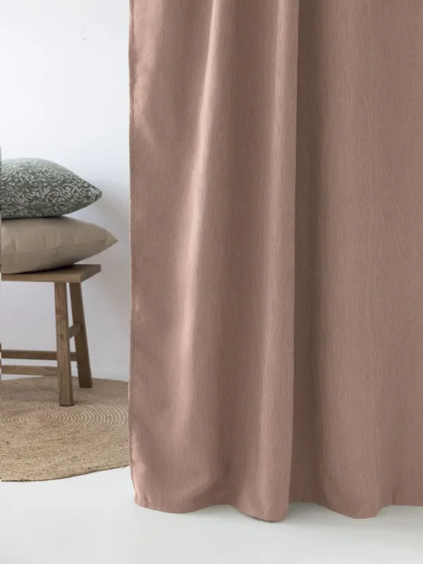 Προϊόν Κουρτίνα Με Τρουκς 140x260 AMY PINK Εικόνα