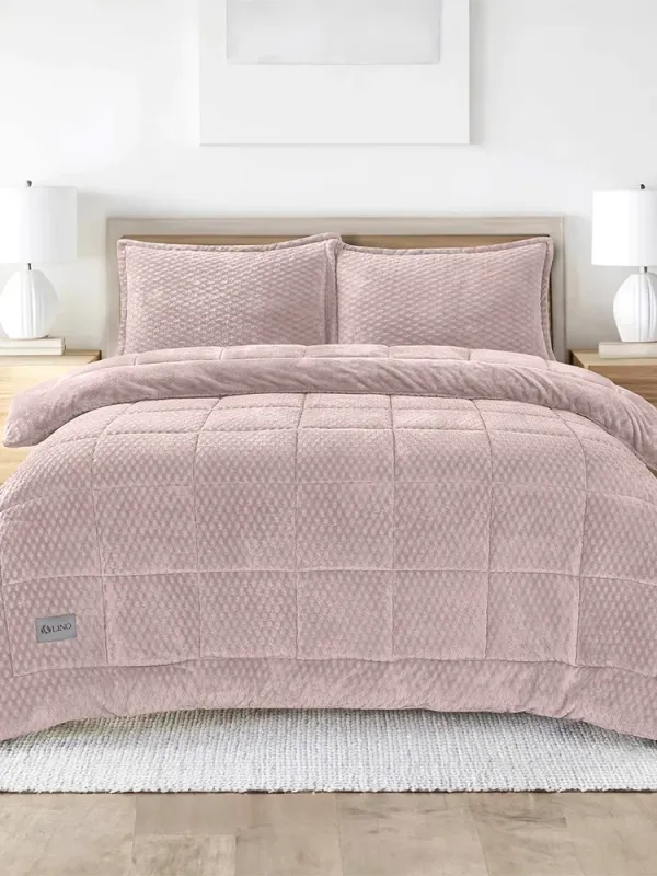 Προϊόν LINO Κουβερτοπάπλωμα Μονό (160x220) Lofti Λιλά Εικόνα