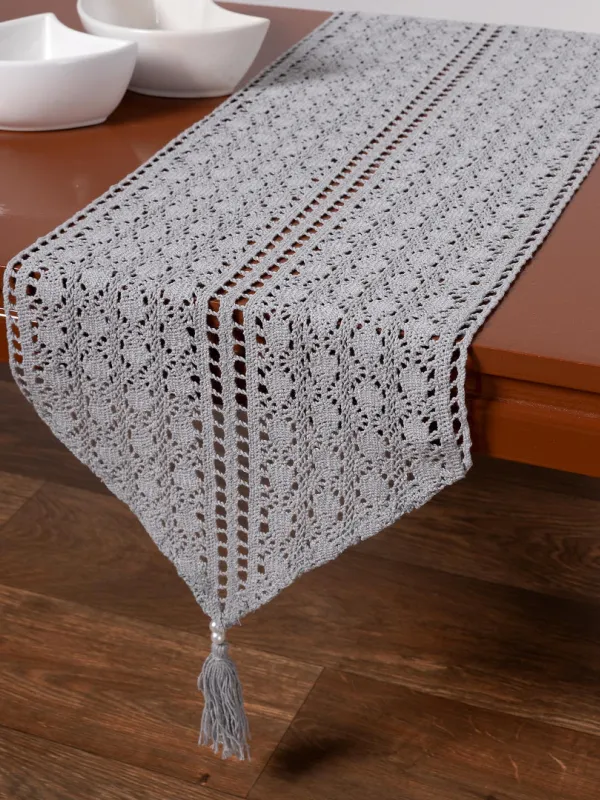 Προϊόν Πλεκτή τραβέρσα c210 (32cm x 160cm) γκρί Εικόνα