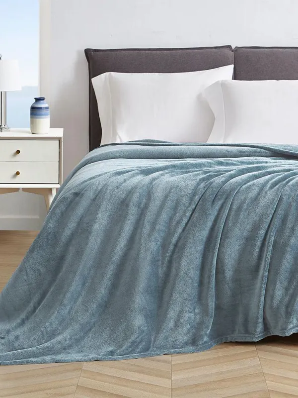 Προϊόν LINO ΚΟΥΒΕΡΤΑ ΒΕΛΟΥΤΕ PELLO BLUE 160X220 Εικόνα