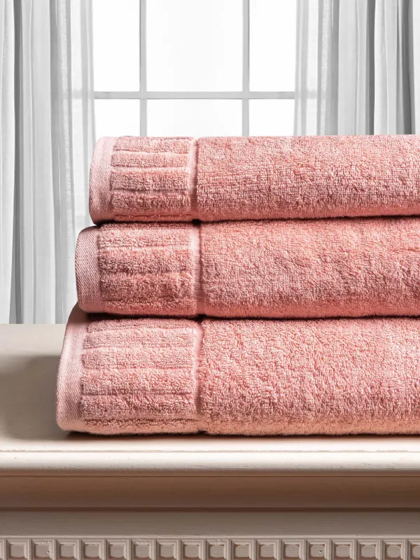 Προϊόν Βαμβακερή πετσέτα ΜΕΛΩΔΙΑ 600gsm (40cm x 60cm) dusty rose Εικόνα