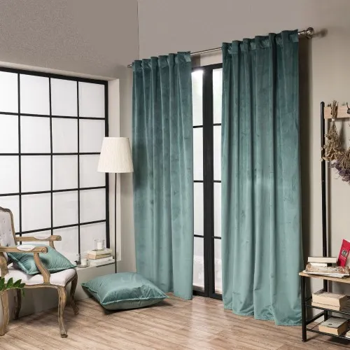 Προϊόν Κουρτίνα Velvet 15 (έτοιμη ραμμένη) - 140x260cm Εικόνα