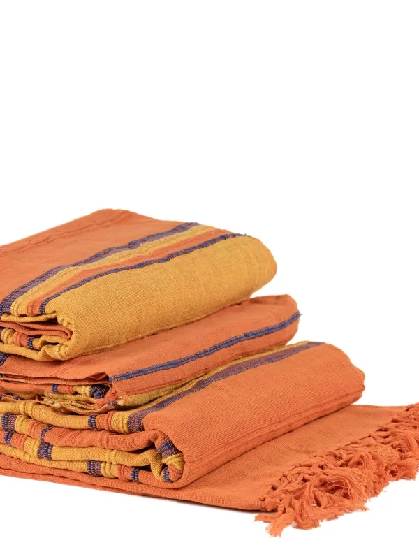Προϊόν ΡΙΧΤΑΡΙΑ kerala (150cm x 180cm/170cm x 230cm/170cm x 270cm) πορτοκαλί/μπλέ Εικόνα