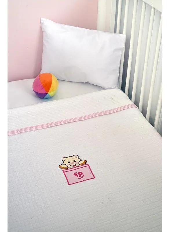 Προϊόν Πικέ Κουβέρτα Κούνιας 100x140cm Design 206 Εικόνα