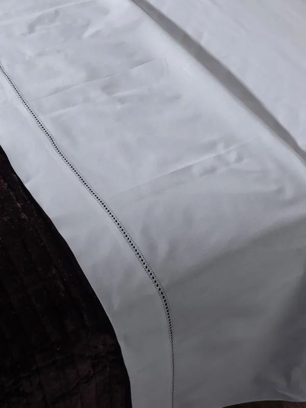 Προϊόν ΧΕΙΡΟΠΟΙΗΤΟ ΣΕΝΤΟΝΙ ΜΕ ΑΖΟΥΡ ΝΧ46  (180CM X 250CM) ΛΕΥΚΟ Εικόνα