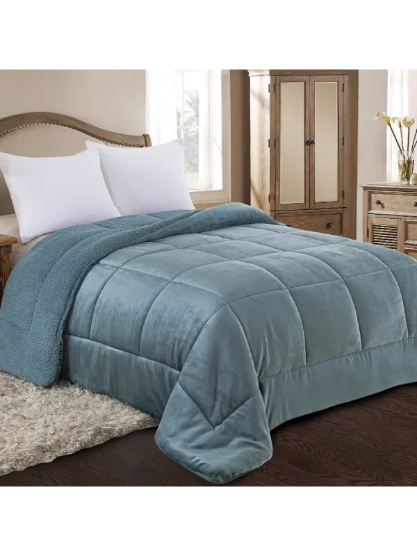 Προϊόν ΚΟΥΒΕΡΤΟΠΑΠΛΩΜΑ ΗΜΙΔΙΠΛΟ 180X240 ADAM HOME (805) LAGUNA Εικόνα