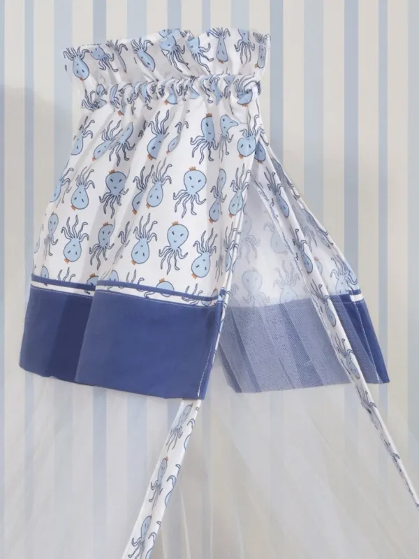 Προϊόν Κουνουπιέρα 180x500 cm Design 941Μπλε-Εμπριμέ Εικόνα