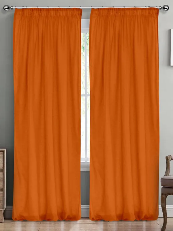 Προϊόν LINO ΚΟΥΡΤΙΝΑ LINE ΜΕ ΤΡΕΣΑ 503 ORANGE 300X295 Εικόνα