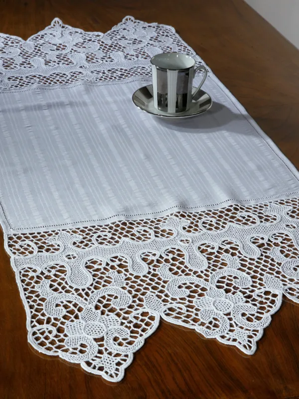 Προϊόν Τραβέρσα βενίς (50cm x 110cm) λευκή Εικόνα