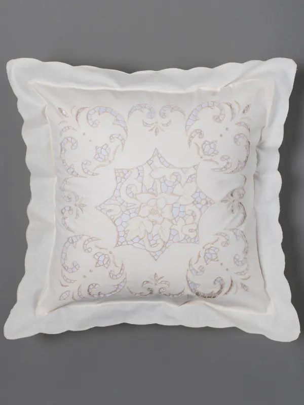 Προϊόν Ζευγάρι μαξιλαροθήκες κοφτές (45cm x 45cm) snj127 μπέζ Εικόνα