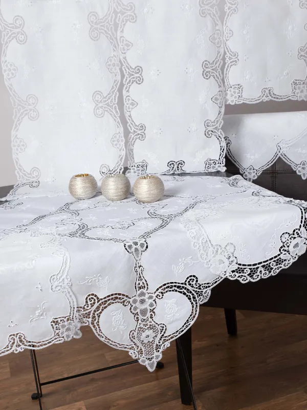 Προϊόν Καρέ (90cm x 90cm) 501 λευκό Εικόνα