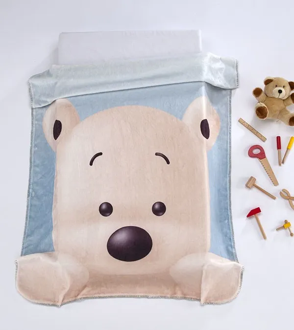 Προϊόν Κουβέρτα Lumpy 80x110 cm - Μεγάλος Αρκούδος - MORA Εικόνα