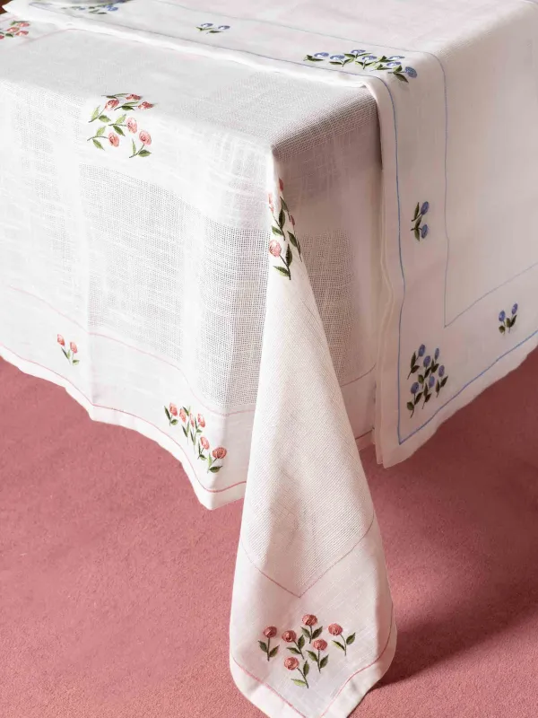 Προϊόν τραπεζομάντηλα (140cm x 180cm) 858 ροζ Εικόνα