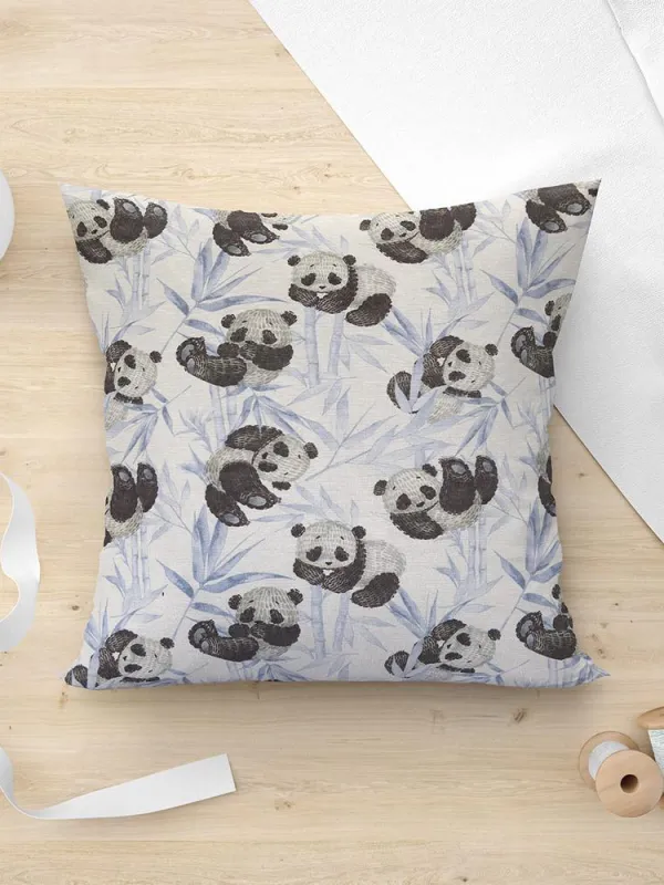 Προϊόν LINO ΜΑΞΙΛΑΡΟΘΗΚΗ PANDA BEAR 601 BLUE 45X45 Εικόνα