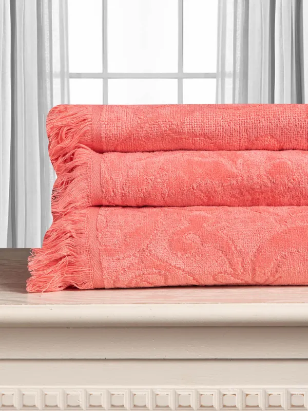 Προϊόν Βαμβακερή ζακάρ πετσέτα ALICIA 520gsm (40cm x 60cm) magenta Εικόνα