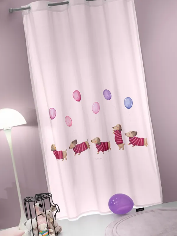 Προϊόν Κουρτίνα Soft - Touch Pet Fuchsia με Τρουκς  Εικόνα