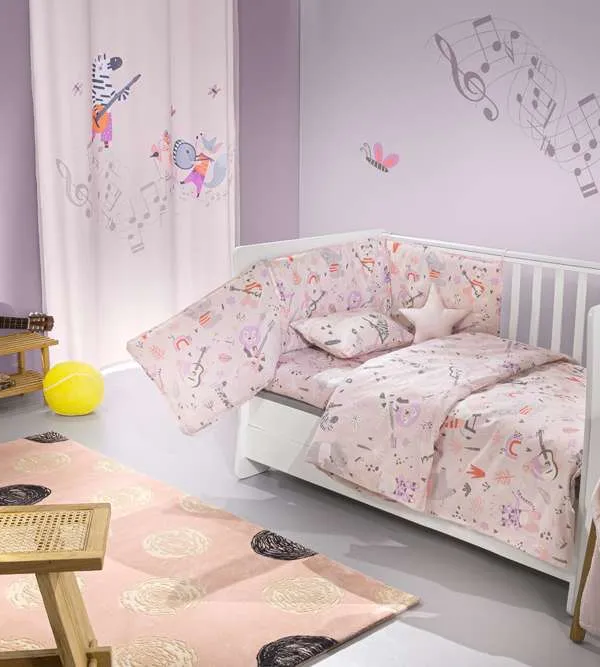 Προϊόν Σετ 3τμχ. Βρεφικά Σεντόνια Jazz Lilac Εικόνα