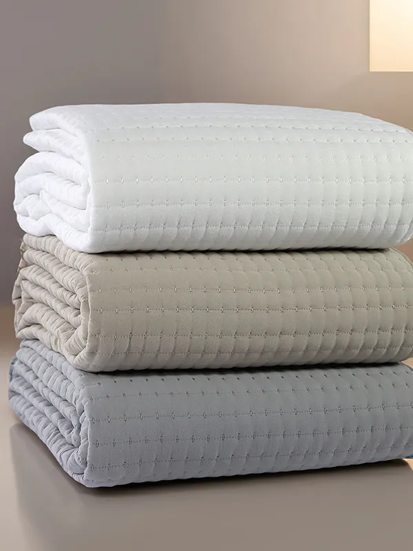 Προϊόν ΚΟΥΒΕΡΤΙΝΑ ΜΙΚΡΟΦΙΜΠΡΑ 100GR ΗΟLLΟW FΙΒΕR SΙLΙCΟΝΕ 140GR - Μπεζ, 260Χ240 Εικόνα