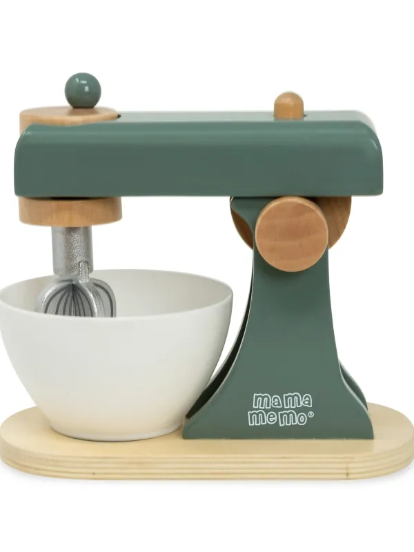 Προϊόν Ξύλινο Μίξερ με Αξεσουάρ Πράσινο - Mama Memo Εικόνα