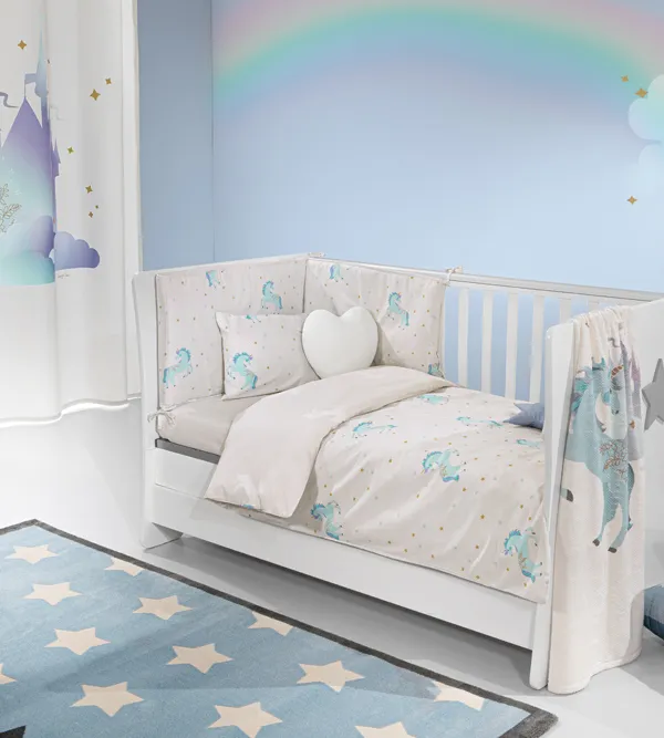 Προϊόν Σετ 3τμχ. Βρεφικά Σεντόνια Pinto Aqua Εικόνα