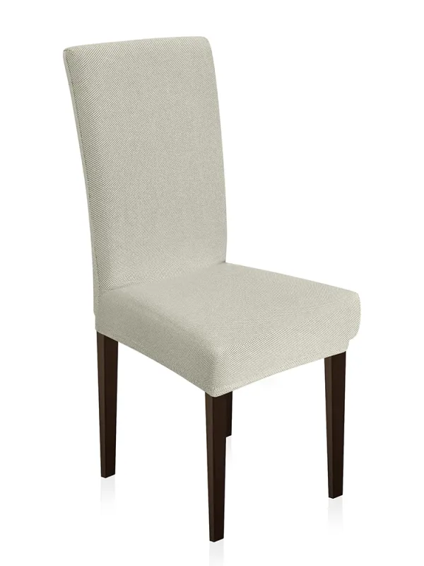 Προϊόν LINO Κάλυμμα Καρέκλας Ελαστικό Elegance Alabaster Εικόνα