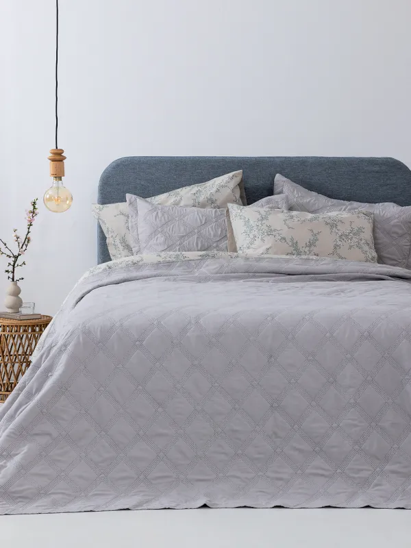 Προϊόν Σετ Κουβερλί υπέρδιπλο 220x240 IFIGENEIA SILVER Εικόνα