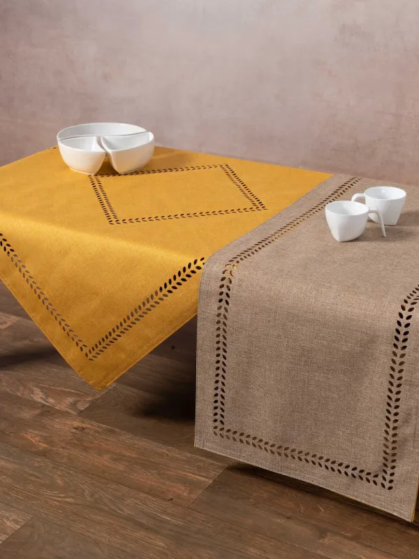 Προϊόν καρέ (90cm x 90cm) bg18 κίτρινο/άμμου Εικόνα