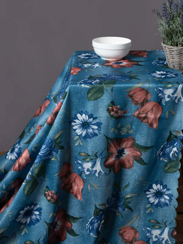 Προϊόν Αλέκιαστο τραπεζομάντηλο 03-95 (170cm x 250cm) μπλέ Εικόνα