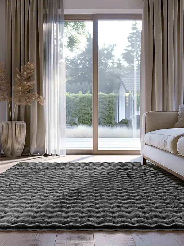 Προϊόν LINO ΔΙΑΔΡΟΜΟΣ DOUX 3D DGREY 67X140 Εικόνα