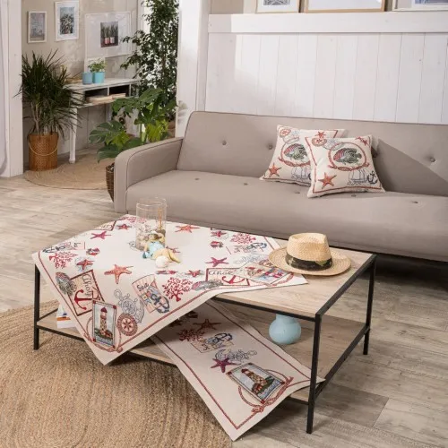 Προϊόν Καρέ &amp; Τραβέρσα Cadiz (σετ 2 τεμ) - 100x100cm &amp; 40x100cm Εικόνα