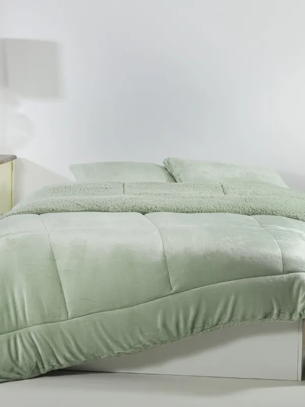 Προϊόν Κουβερτοπάπλωμα solid (240cm x 260cm) light green Εικόνα