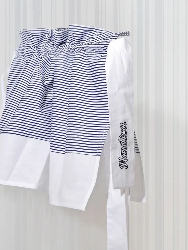 Προϊόν Κουνουπιέρα 180x500 cm Design 908 Μπλε Σκούρο - Ριγέ Εικόνα