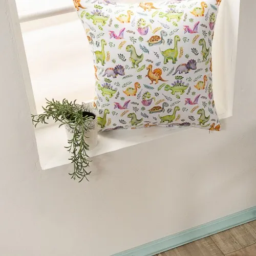 Προϊόν Μαξιλαροθήκη Dino - 65x65cm δαπέδου με γέμιση  Εικόνα
