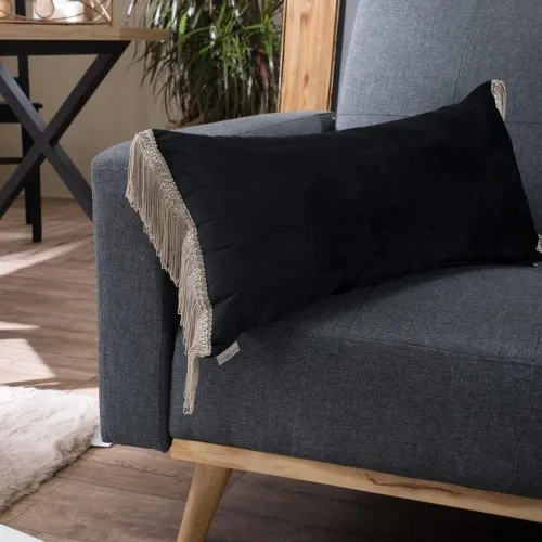 Προϊόν Μαξιλαροθήκη Velvet 06 Με Κρόσι (30x60cm) - 30x60cm Εικόνα