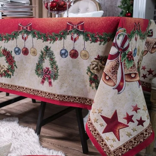 Προϊόν Τραπεζομάντηλο Festive - 140x140cm Εικόνα