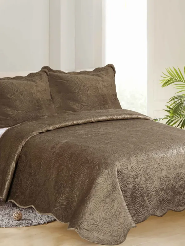 Προϊόν ΚΟΥΒΕΡΛΙ SUPERSOFT ΛΑΧΟΥΡΙ (220cm x 240cm + 2 x 50cm x 70cm ) smoke Εικόνα