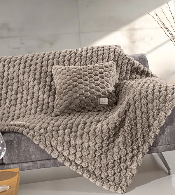 Προϊόν Ριχτάρι Elixir Taupe + Διακοσμητικό Μαξιλάρι Εικόνα